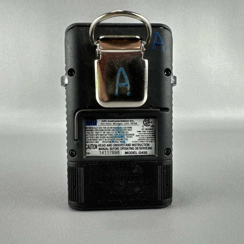 GfG G450 Gas Detector Detection‎ Meter Parts Repair Not Working